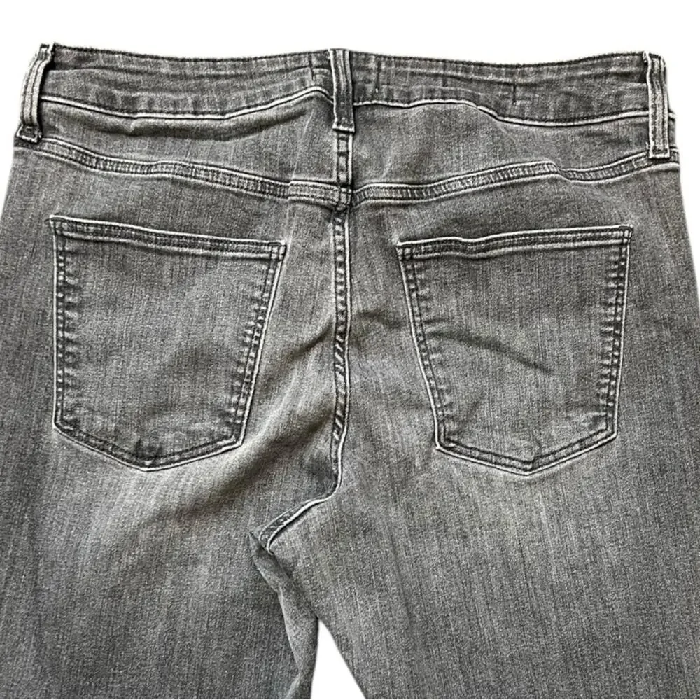 Universal Thread Dark Gray Denim High Rise Women's Skinny Ankle Jeans - 14/32